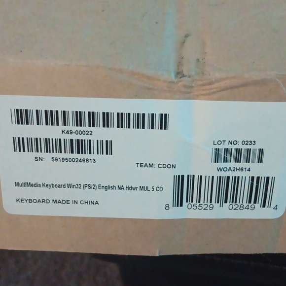 Microsoft Multimedia Keyboard - Picture 10 of 11